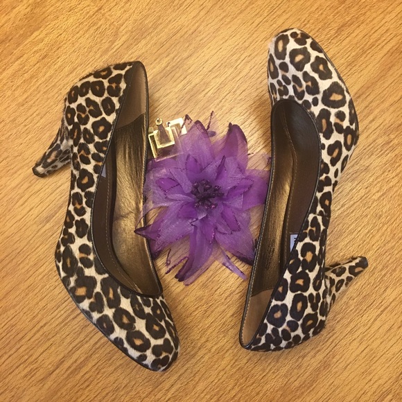 Steve Madden Animal print heels sz 8 - Picture 2 of 5